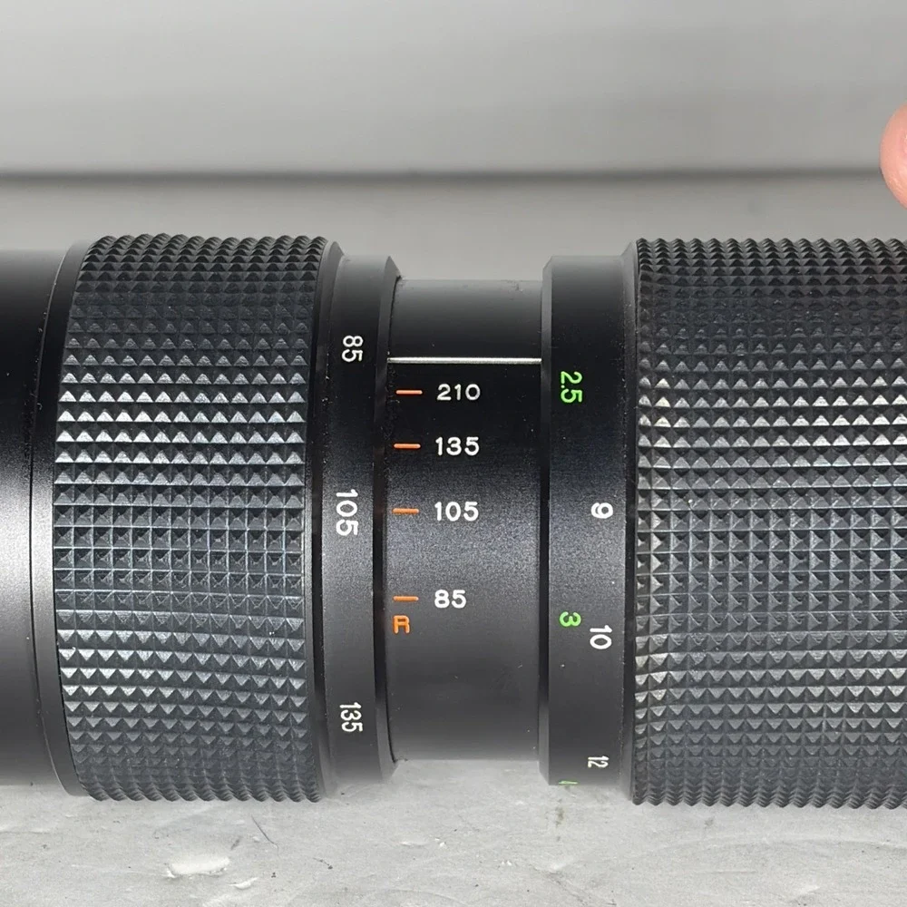 Fortron‎ Auto Zoom 85-210mm F/4.5 MC Mount Lens + Accessories
